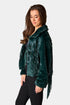 skylar-fringe-faux-fur-jacket-jade Buddy Love - Sophia's Style-Skylar Fringe Faux Fur Jacket - Jade-Green-S-1